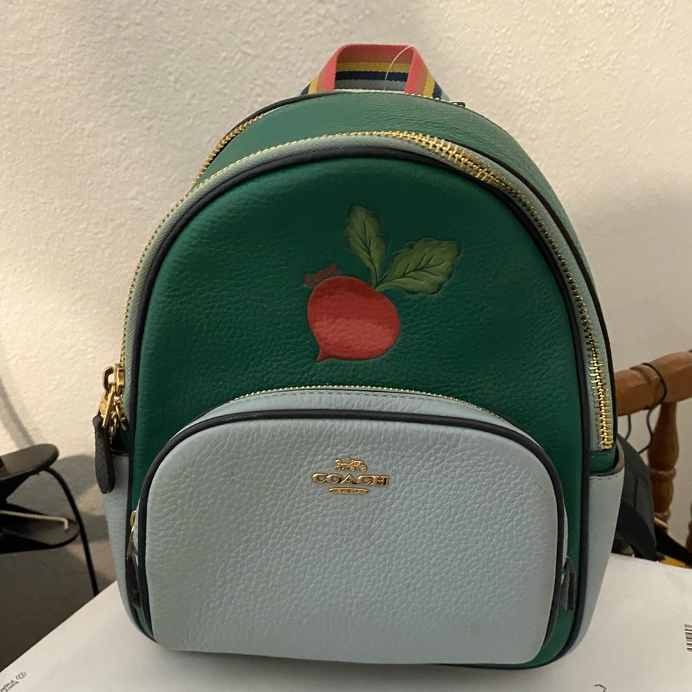Coach mini backpack